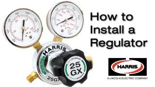 How to Install a Cylinder Regulator [upl. by Alyahc]