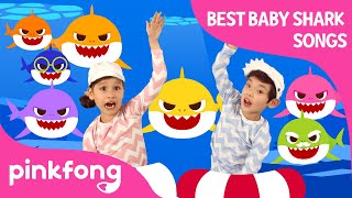 Baby Shark Dance and more  Compilation  Baby Shark Swims to the TOP  Pinkfong Songs for Children [upl. by Ahset670]