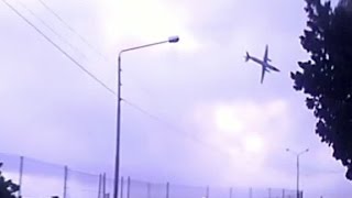 Plane nosedives explodes in fiery crash [upl. by Jevon113]