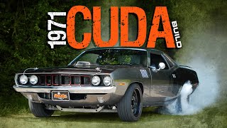 Full Build 1971 Cuda Resto Mod From Stock To UFC Street Fighter [upl. by Votaw]