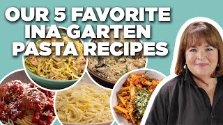 Our 5 Favorite Pasta Recipes from Ina Garten  Barefoot Contessa  Food Network [upl. by Neraa]