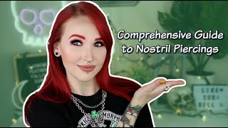 Comprehensive Guide to Nostril Piercings [upl. by Jauch389]