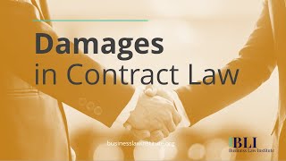 Contract Law Remedies for Breach Damages Compensatory Incidental Consequential [upl. by Marielle814]