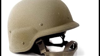 Ballistic Test US M84 PASGT Kevlar Helmet [upl. by Akceber]