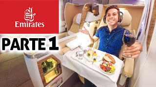 ✈️Vuelo de Lujo 1st Flight EMIRATES México a Dubai  Experiencia BUSINESS CLASS ✈️ [upl. by Pratt]