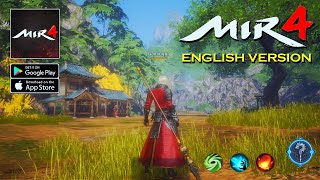 MIR4  English Version  MMORPG Gameplay AndroidIOS [upl. by Arlyn]