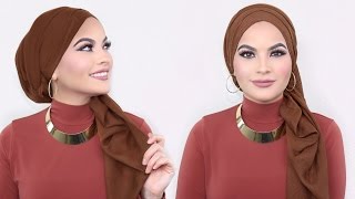 Everyday Simple Hijab Style  MOST RECENT [upl. by Eigna53]