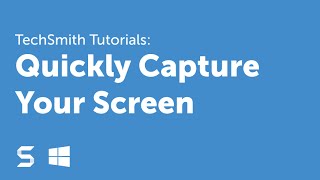 Snagit 13 Quickly Capture Your Screen [upl. by Kay]