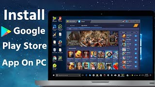 How To Install Google Play Store App on PC  Laptop [upl. by Earlene732]