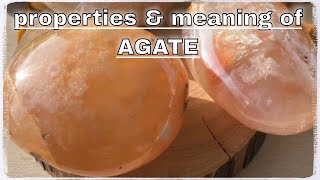 Agate Meaning Benefits and Spiritual Properties [upl. by Hourihan]