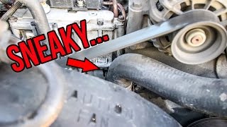 How To Find The Source Of An Oil Leak On A Ford F350 73 Diesel [upl. by Masha]