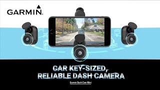 Garmin Dash Cam Mini The Car KeySized Reliable Dash Camera [upl. by Siegler]