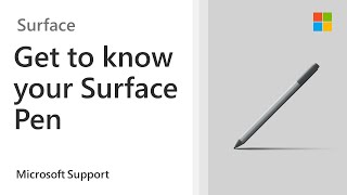 How to use the Surface Pen  Microsoft [upl. by Eissel]