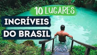 10 Lugares Incríveis do Brasil [upl. by Neik789]