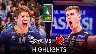 MILANO vs PERUGIA  Highlights  Superlega Semifinals  Round 2 [upl. by Enahc]