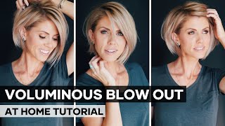 Voluminous Blow Out  AT HOME TUTORIAL [upl. by Victorie786]