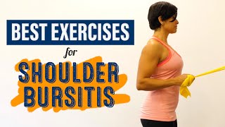 Top 3 Stretches amp Exercises for Shoulder Bursitis [upl. by Narol504]