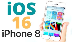 iPhone 8 on iOS 16 How Does it Run [upl. by Akerdna]