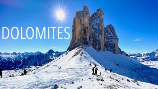 DOLOMITES in 4K  Most spectacular mountains in the Italian Alps [upl. by Argile]