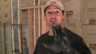 Wall Insulation  How to Insulate around Electrical Wires amp Outlets [upl. by Yenruoj]