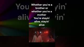 Staying Alive BEE GEES [upl. by Fafa]