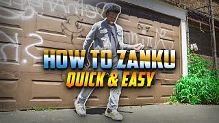 How To Dance Zanku Legwork Tutorial  Easy Poco Dance Tutorial [upl. by Nohsreg]