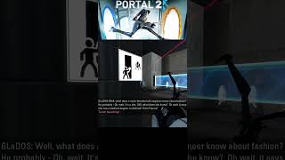 GlaDOS thinks youre strandedportal portal2 [upl. by Dnaletak]