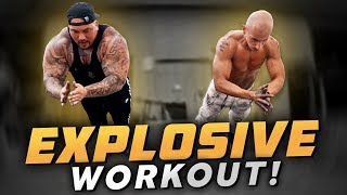 How To Be More Explosive BODYWEIGHT Frank Medrano amp Big Boy Strength Cartel [upl. by Janine]