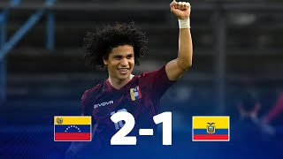 Eliminatorias  Venezuela 21 Ecuador  Fecha 5 [upl. by Manny893]