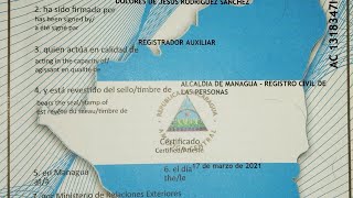 Pasos para apostillar documentos personales en Cancillería de la República de Nicaragua [upl. by Bore]