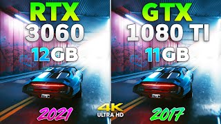 RTX 3060 vs GTX 1080 Ti  Test in 10 Games in 4K [upl. by Atsirc]