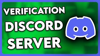 How to Add Verification to Discord Server 2025 [upl. by Alletniuq857]