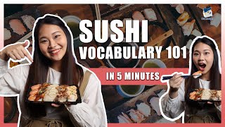 Japanese Listening Practice  ALL ABOUT SUSHI [upl. by Berthoud735]