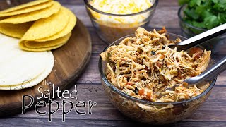 Mexican Shredded Chicken  Ninja Foodi or Pressure Cooker Recipe [upl. by Christoper852]