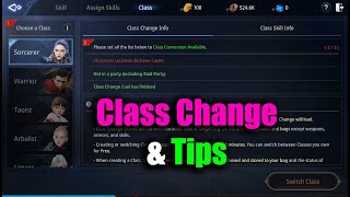 MIR4 Class Change System amp Tips [upl. by Aihsenyt829]