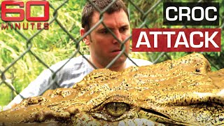 Aussie man comes face to face with the crocodile that attacked him  60 Minutes Australia [upl. by Nnyladnarb179]