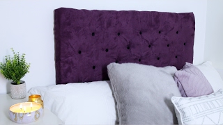 DIY Tufted Headboard [upl. by Lord248]