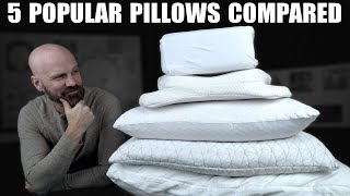 Comparing the 5 Most Requested Pillows Purple Harmony Coop Sleepgram Pillow Cube Angel Sleeper [upl. by Kachine725]