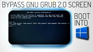 Stuck in GNU Grub 20 Screen Try this [upl. by Mihcaoj83]