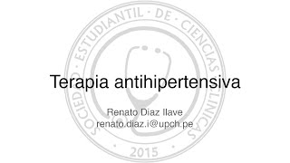 Antihipertensivos  Farmacología [upl. by Enaasiali702]