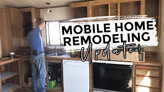 MOBILE HOME REMODELING UPDATE SINGLE WIDE RENOVATION 10000 FLIP  Living Hope Renovations [upl. by Ttenneb]